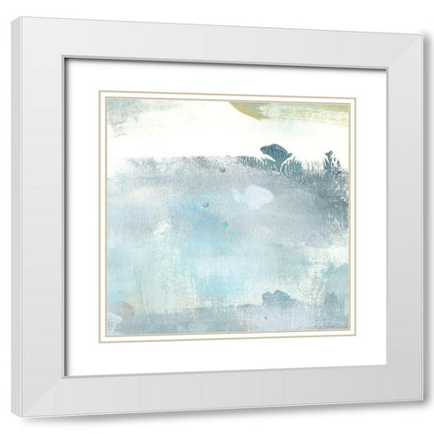 Lucid Dream I White Modern Wood Framed Art Print with Double Matting by Green, Jacob