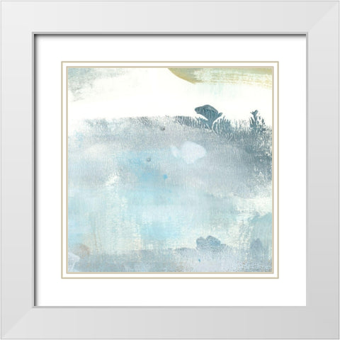 Lucid Dream I White Modern Wood Framed Art Print with Double Matting by Green, Jacob