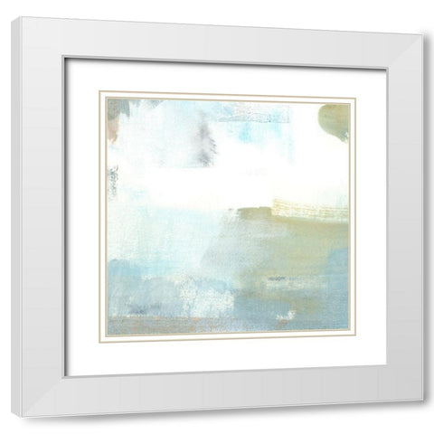 Lucid Dream II White Modern Wood Framed Art Print with Double Matting by Green, Jacob