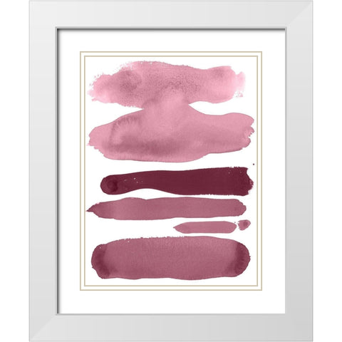 Custom Tuscan Sunset I White Modern Wood Framed Art Print with Double Matting by Delamater, Rob