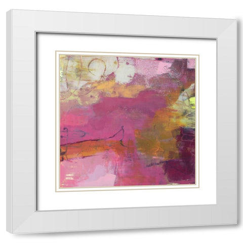 Cnoc White Modern Wood Framed Art Print with Double Matting by Jachimiec, Sue
