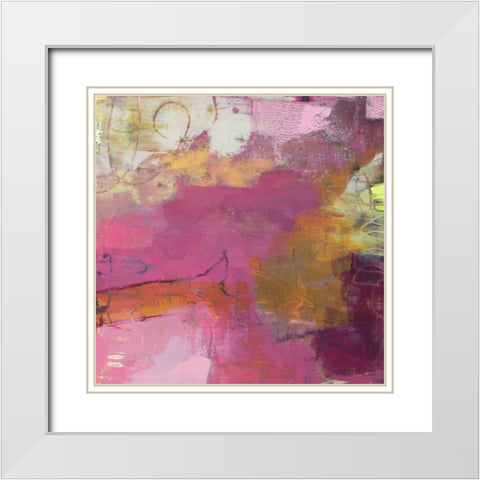 Cnoc White Modern Wood Framed Art Print with Double Matting by Jachimiec, Sue