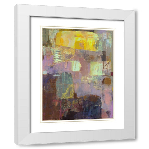 Role White Modern Wood Framed Art Print with Double Matting by Jachimiec, Sue