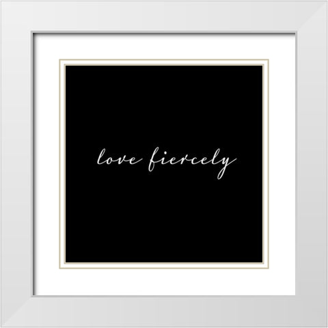 Kind II White Modern Wood Framed Art Print with Double Matting by Hambly, Anna