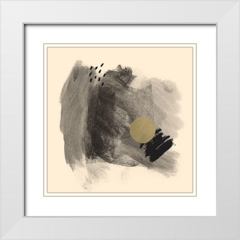 Dark and Stormy I White Modern Wood Framed Art Print with Double Matting by Green, Jacob