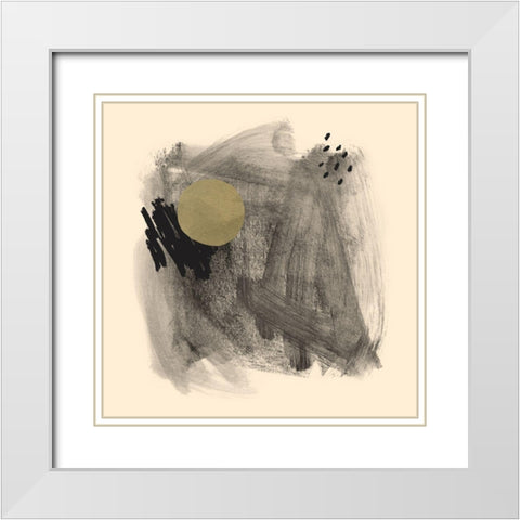 Dark and Stormy II White Modern Wood Framed Art Print with Double Matting by Green, Jacob