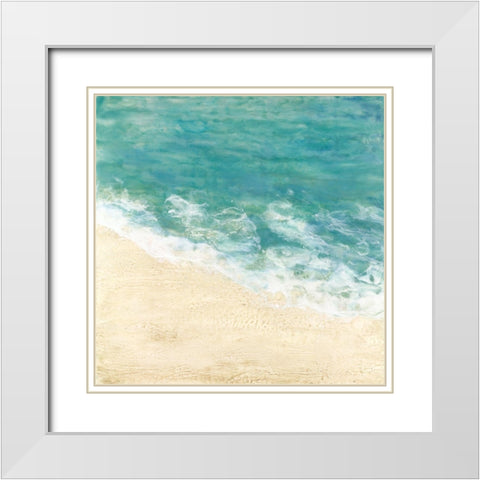 Journey from  the Deep I White Modern Wood Framed Art Print with Double Matting by Shanti, Shima