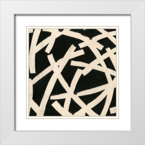 Graphic Design IV White Modern Wood Framed Art Print with Double Matting by Baxter Mill Archive