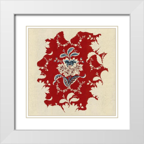 Provence III White Modern Wood Framed Art Print with Double Matting by Baxter Mill Archive