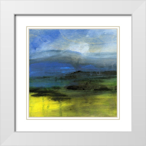 Towards a Crown White Modern Wood Framed Art Print with Double Matting by Suderman, Karen