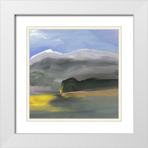Before A Shift White Modern Wood Framed Art Print with Double Matting by Suderman, Karen
