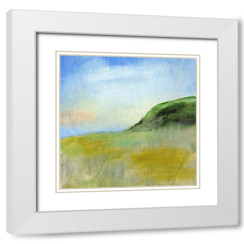 Seaboard White Modern Wood Framed Art Print with Double Matting by Suderman, Karen