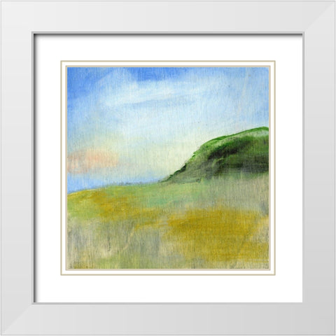 Seaboard White Modern Wood Framed Art Print with Double Matting by Suderman, Karen