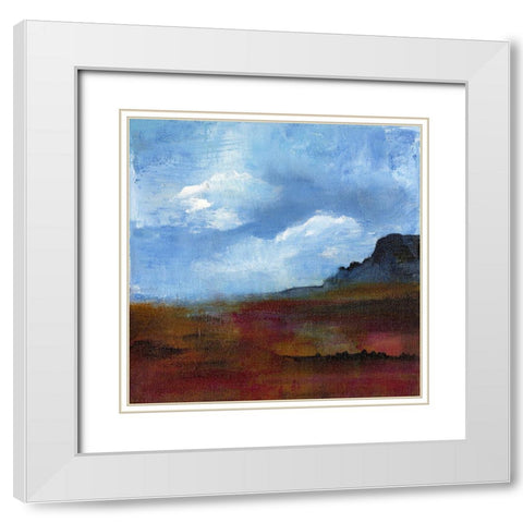 Token White Modern Wood Framed Art Print with Double Matting by Suderman, Karen