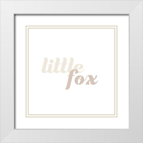 BBs II White Modern Wood Framed Art Print with Double Matting by Hambly, Anna