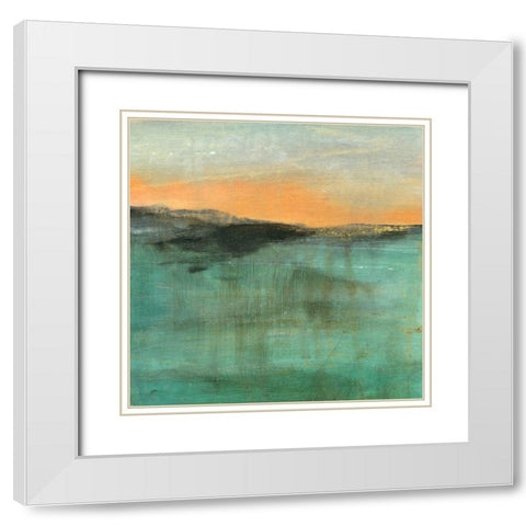 Beyond Measure White Modern Wood Framed Art Print with Double Matting by Suderman, Karen