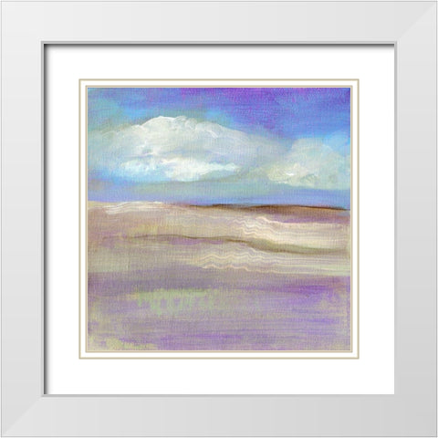 Winsome Time White Modern Wood Framed Art Print with Double Matting by Suderman, Karen
