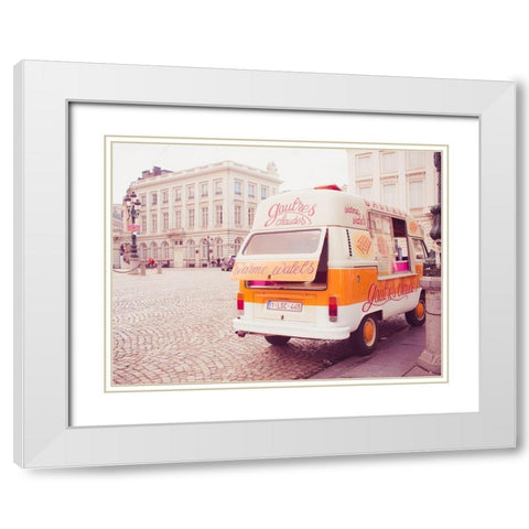 European Charms I White Modern Wood Framed Art Print with Double Matting by Quintero, Sonja