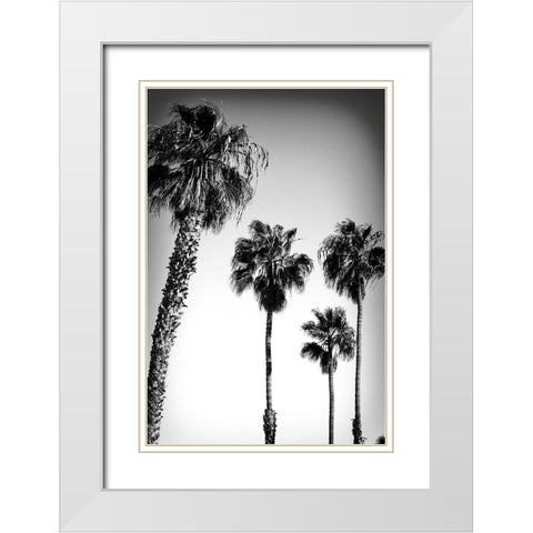 Beach Air I White Modern Wood Framed Art Print with Double Matting by Hartson-Weddle, Ryan
