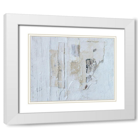 Broken to Beautiful 3 White Modern Wood Framed Art Print with Double Matting by Ashley, Erin