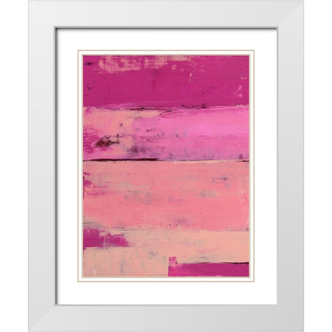 Sweet Heart Hotel I White Modern Wood Framed Art Print with Double Matting by Ashley, Erin