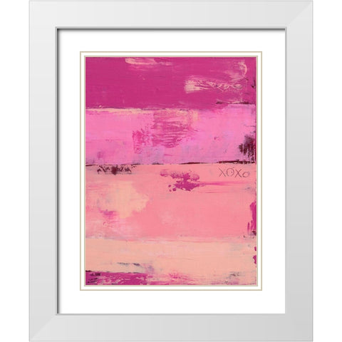 Sweet Heart Hotel II White Modern Wood Framed Art Print with Double Matting by Ashley, Erin