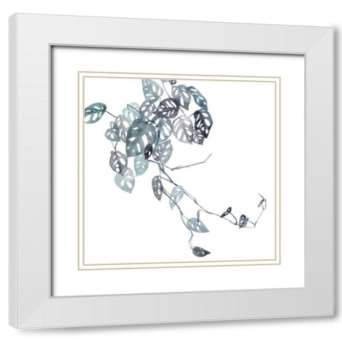 Imperfection I White Modern Wood Framed Art Print with Double Matting by Wang, Melissa