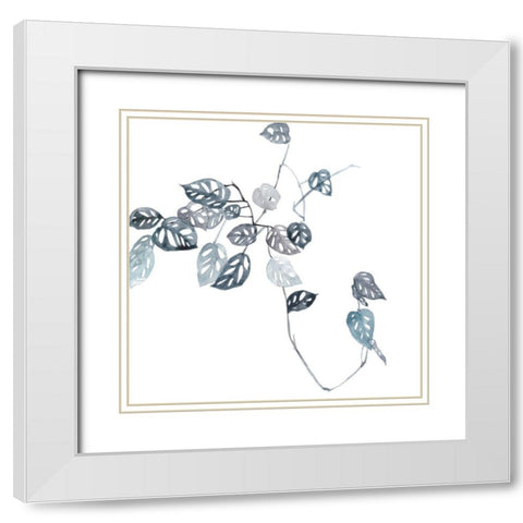 Imperfection III White Modern Wood Framed Art Print with Double Matting by Wang, Melissa