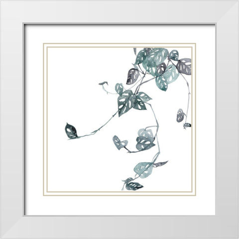 Imperfection IV White Modern Wood Framed Art Print with Double Matting by Wang, Melissa