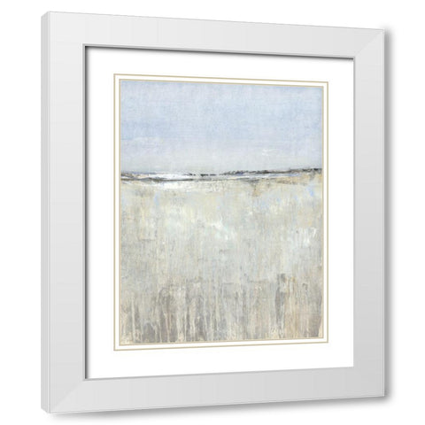 The Clearing II White Modern Wood Framed Art Print with Double Matting by OToole, Tim