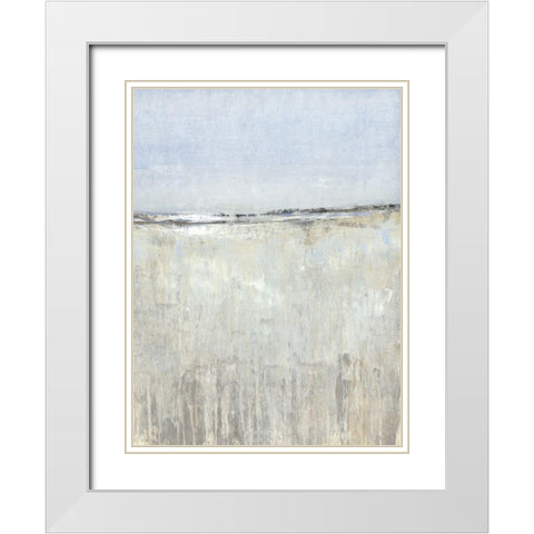The Clearing II White Modern Wood Framed Art Print with Double Matting by OToole, Tim