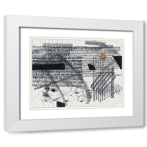 Order White Modern Wood Framed Art Print with Double Matting by Arbel, Lori