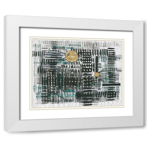 Breakthrough White Modern Wood Framed Art Print with Double Matting by Arbel, Lori