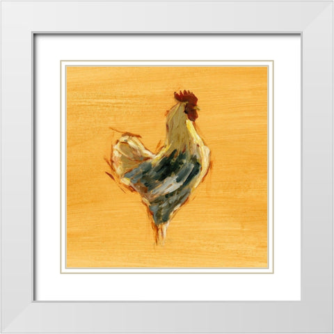 Early to Rise I White Modern Wood Framed Art Print with Double Matting by Harper, Ethan