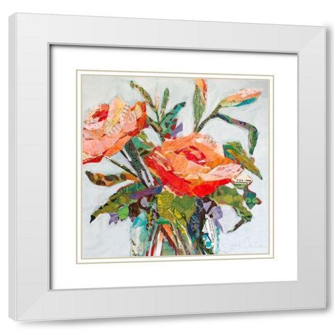 Hacienda Dream I White Modern Wood Framed Art Print with Double Matting by St. Hilaire, Elizabeth