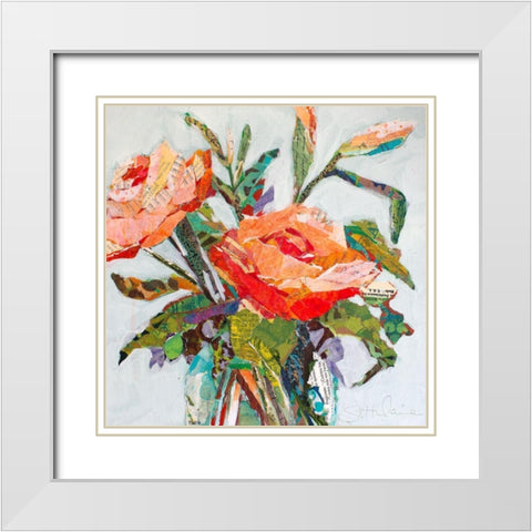 Hacienda Dream I White Modern Wood Framed Art Print with Double Matting by St. Hilaire, Elizabeth