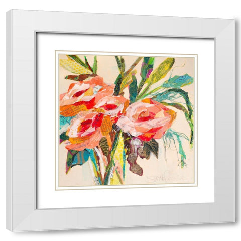 Hacienda Dream II White Modern Wood Framed Art Print with Double Matting by St. Hilaire, Elizabeth