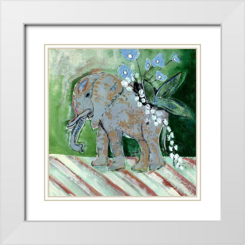 You are You II White Modern Wood Framed Art Print with Double Matting by Daavettila, Tara