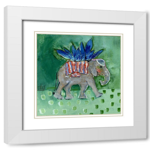 You are You III White Modern Wood Framed Art Print with Double Matting by Daavettila, Tara