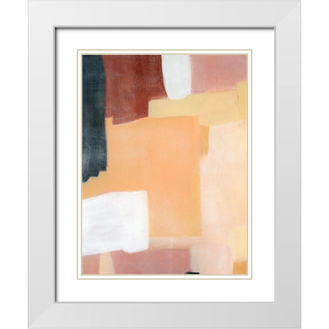 Summer Fruit IV White Modern Wood Framed Art Print with Double Matting by Popp, Grace