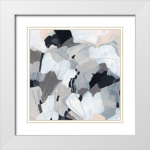 Cloud Path I White Modern Wood Framed Art Print with Double Matting by Vess, June Erica