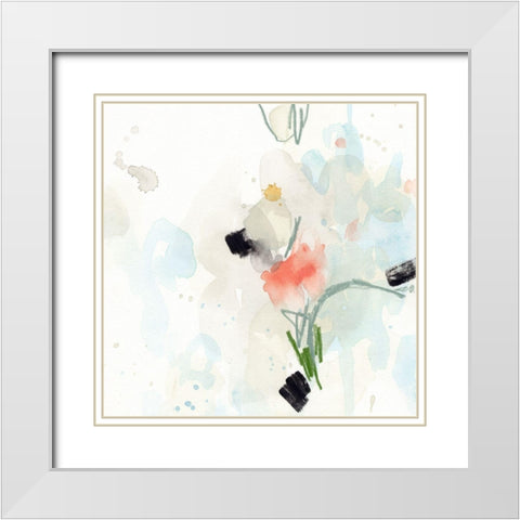 Subtle Dream IV White Modern Wood Framed Art Print with Double Matting by Vess, June Erica
