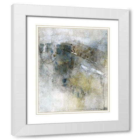 A View From Above II White Modern Wood Framed Art Print with Double Matting by OToole, Tim