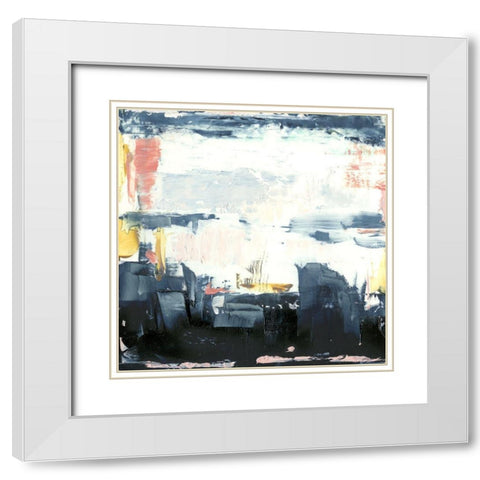 Out There I White Modern Wood Framed Art Print with Double Matting by Harper, Ethan
