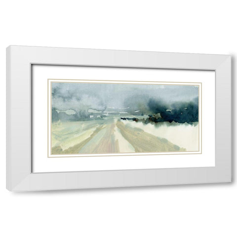 Unknown Passage II White Modern Wood Framed Art Print with Double Matting by Barnes, Victoria