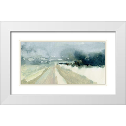 Unknown Passage II White Modern Wood Framed Art Print with Double Matting by Barnes, Victoria
