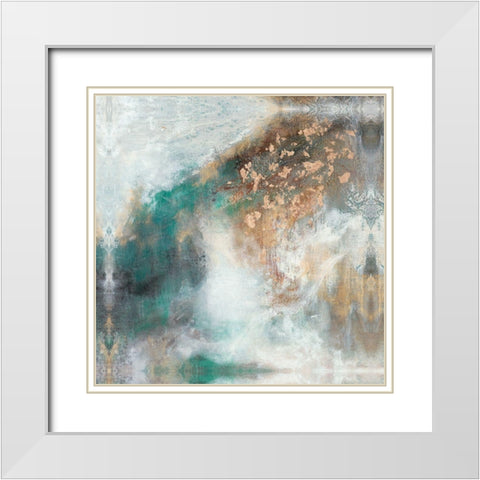 Embellished Other Dimension I White Modern Wood Framed Art Print with Double Matting by Bramma, Lila