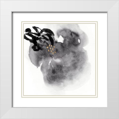 Monograph VI White Modern Wood Framed Art Print with Double Matting by Green, Jacob