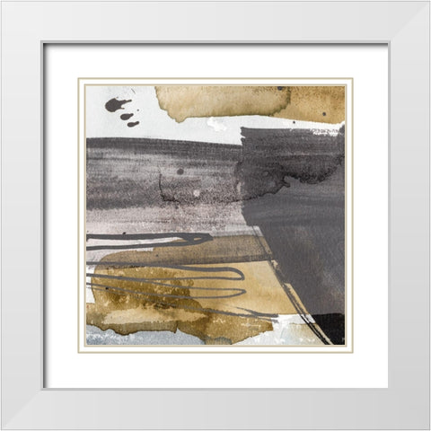Great Plains II White Modern Wood Framed Art Print with Double Matting by Warren, Annie