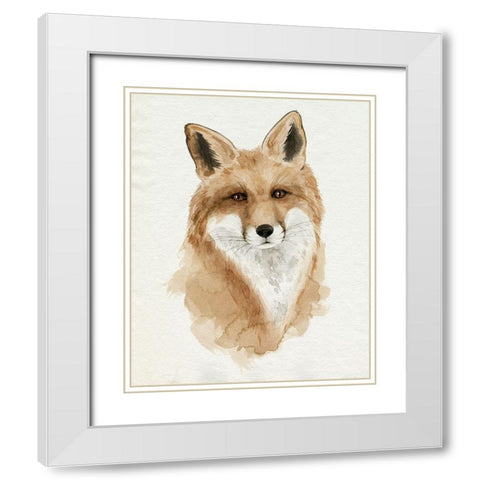 Den Mother II White Modern Wood Framed Art Print with Double Matting by Popp, Grace